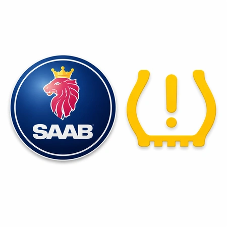 Senzori presiune roti Saab TPMS – martor avertizare presiune anvelope