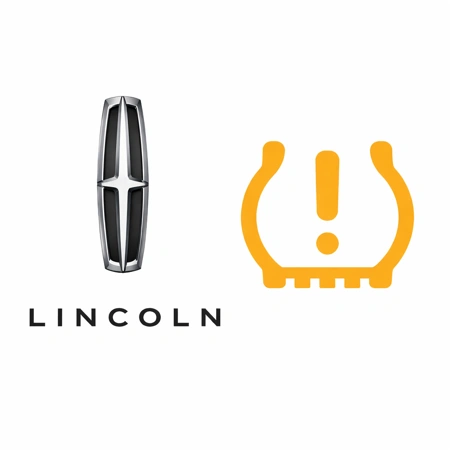 senzori presiune roti Lincoln TPMS martor bord
